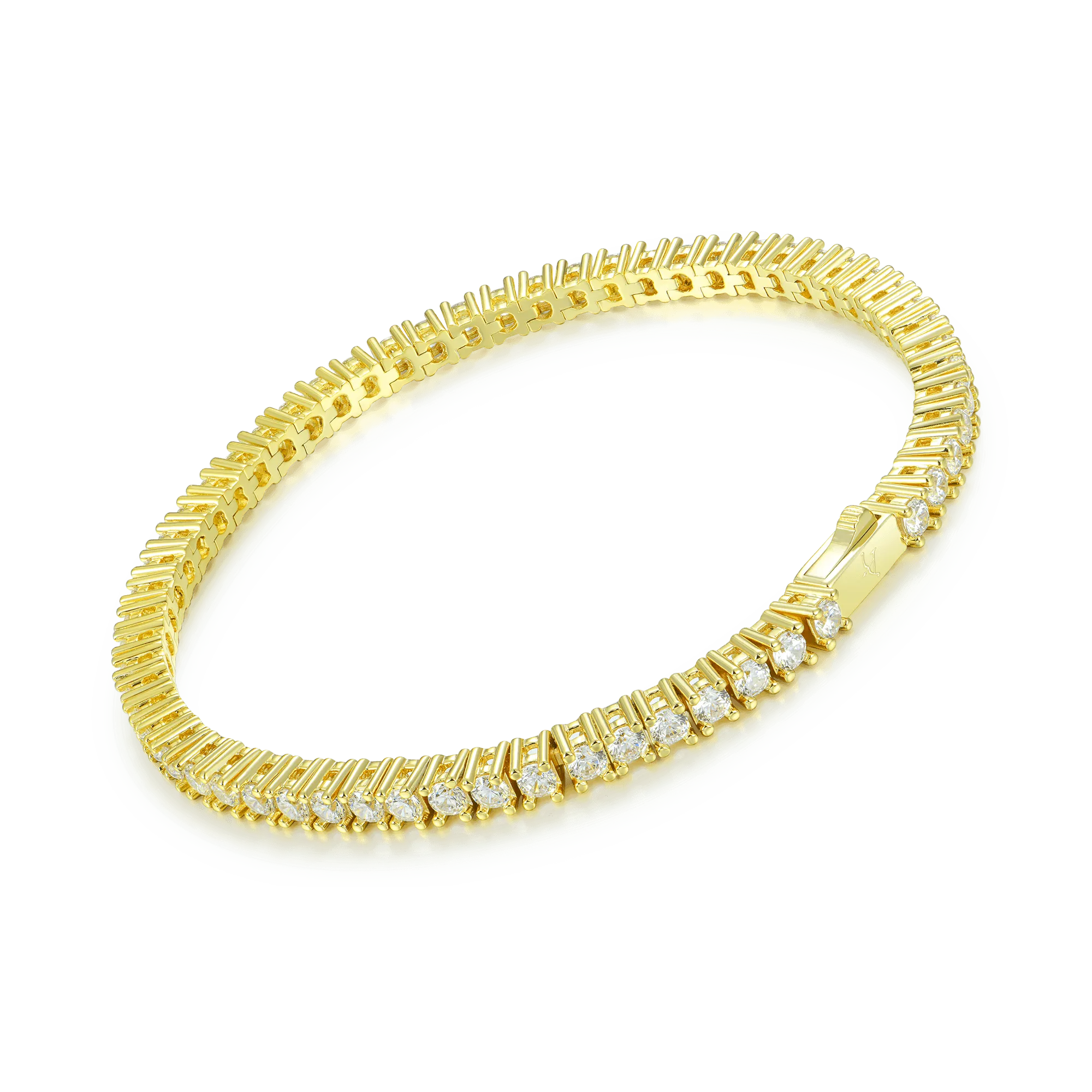 3mm Iced Tennis Bracelet