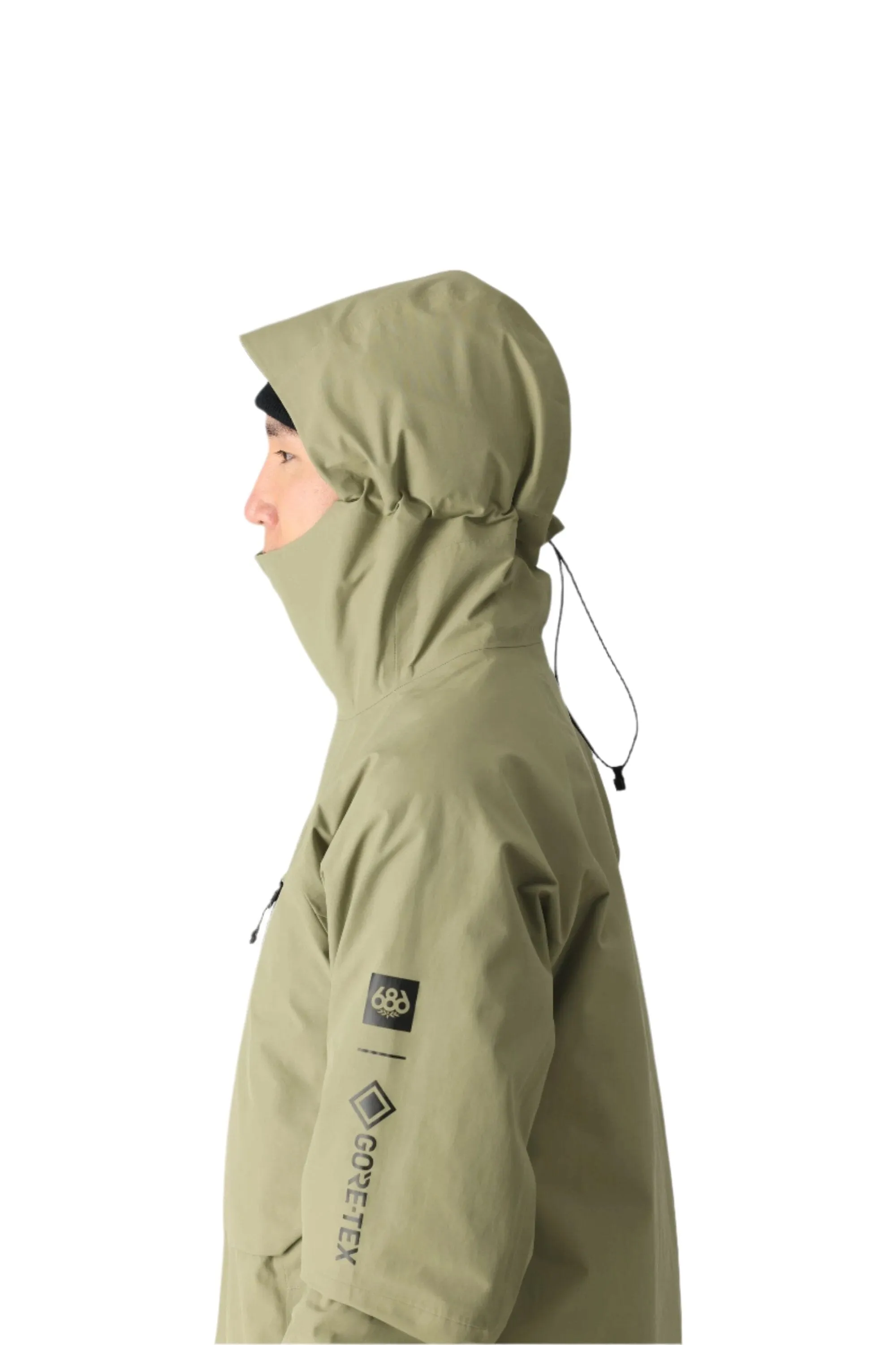 686 GORE-TEX Hydra Down Thermograph Snowboard Jacket Sage 2025