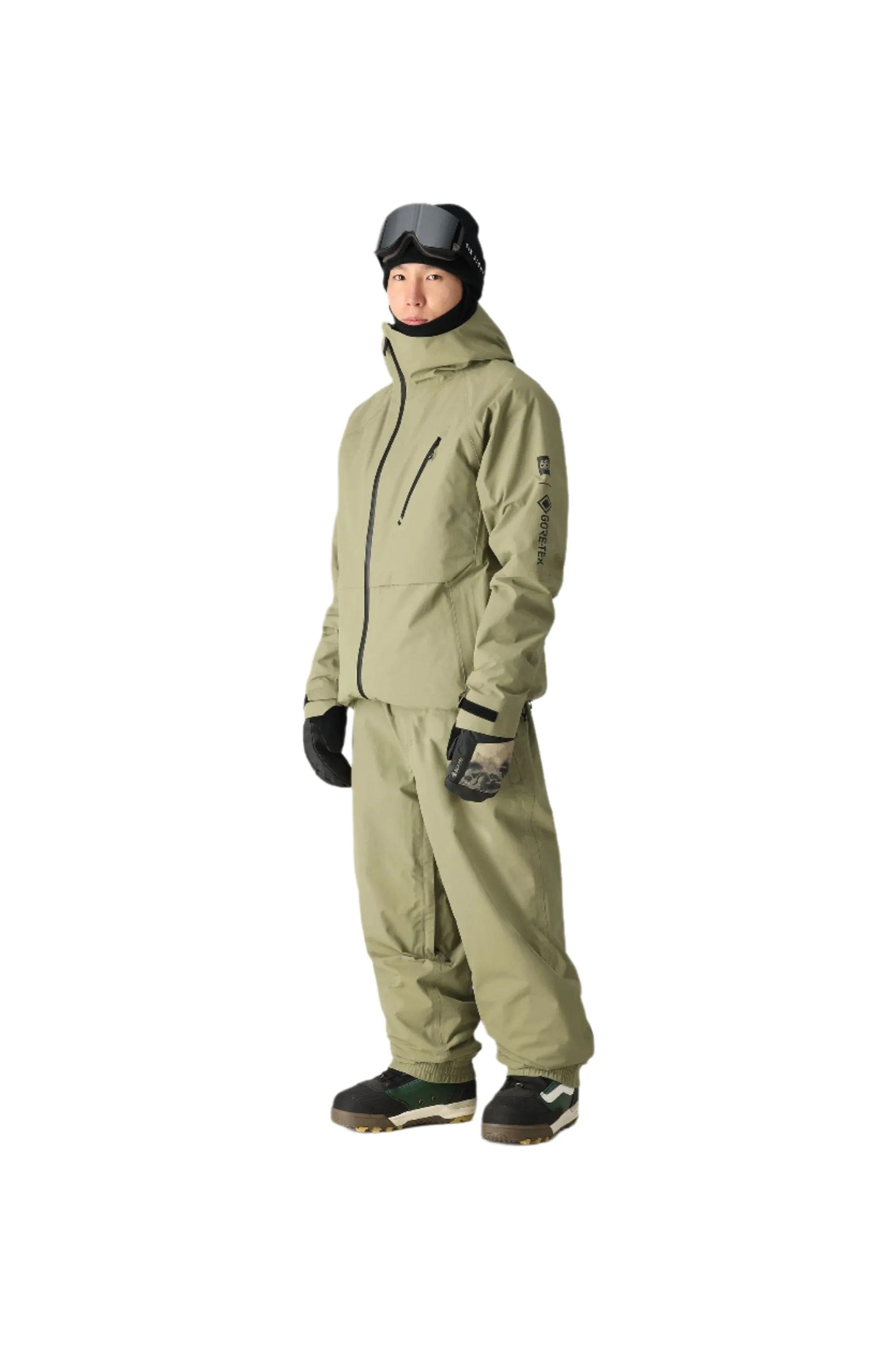 686 GORE-TEX Hydra Down Thermograph Snowboard Jacket Sage 2025