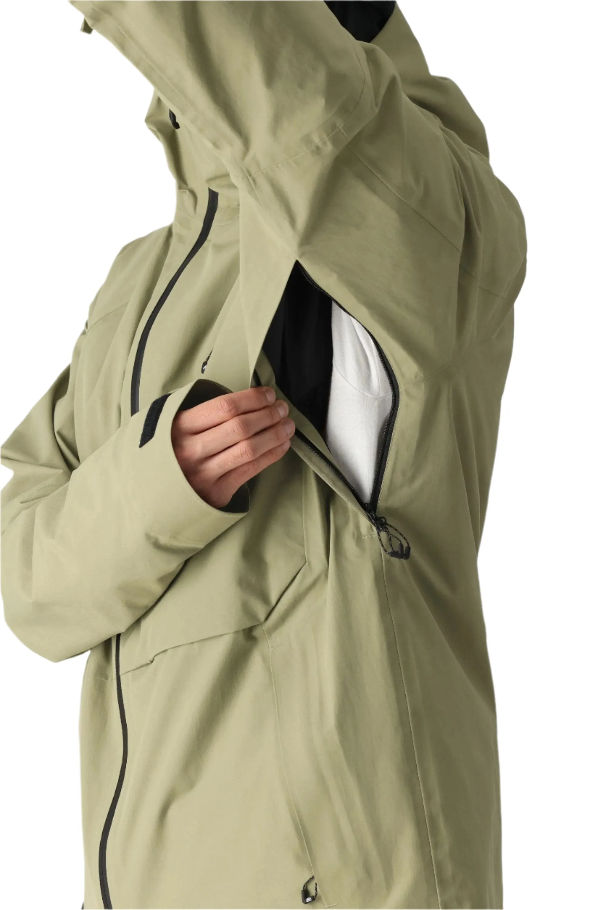 686 GORE-TEX Hydra Down Thermograph Snowboard Jacket Sage 2025