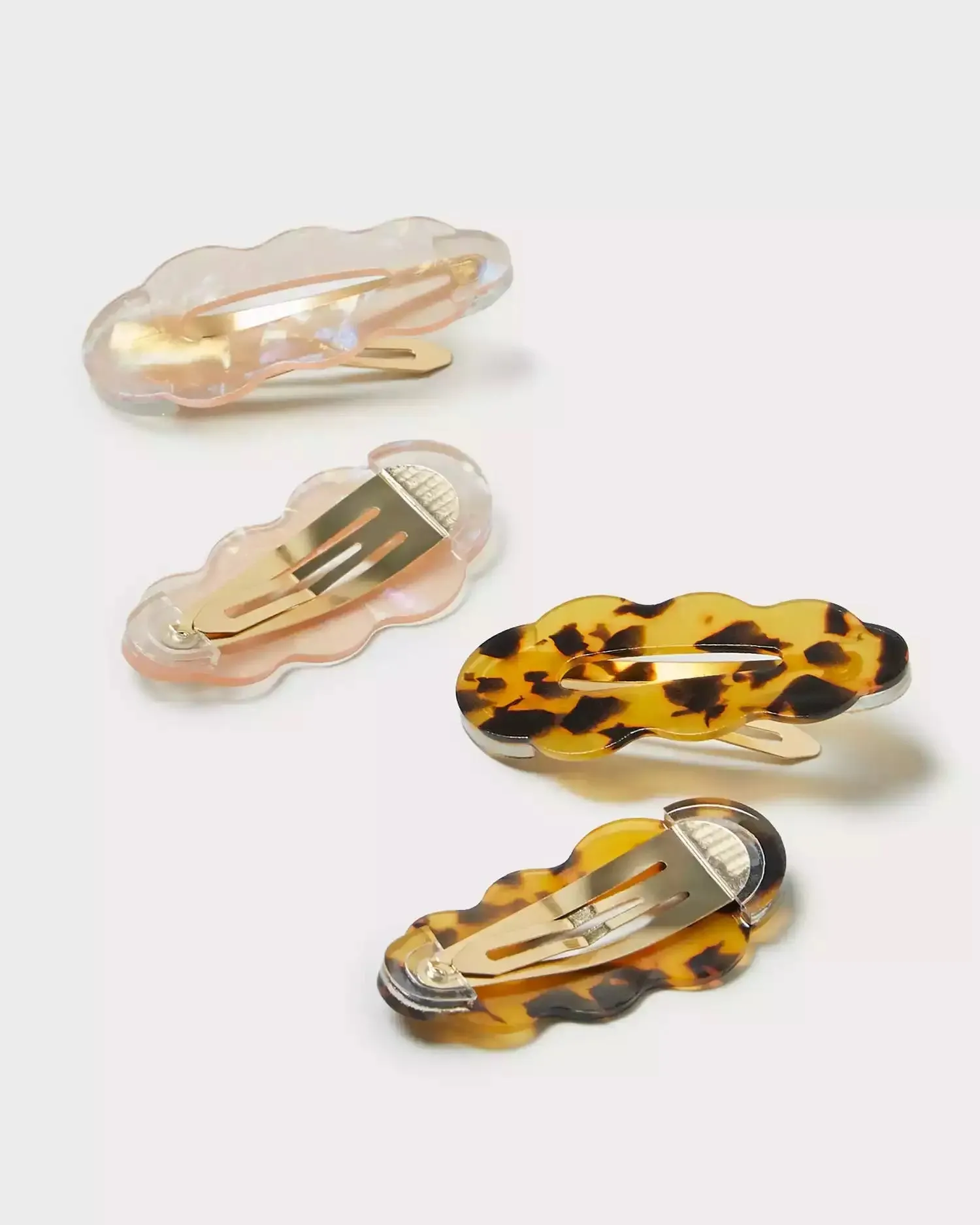Amari Dune/Tortoiseshell Clip Set