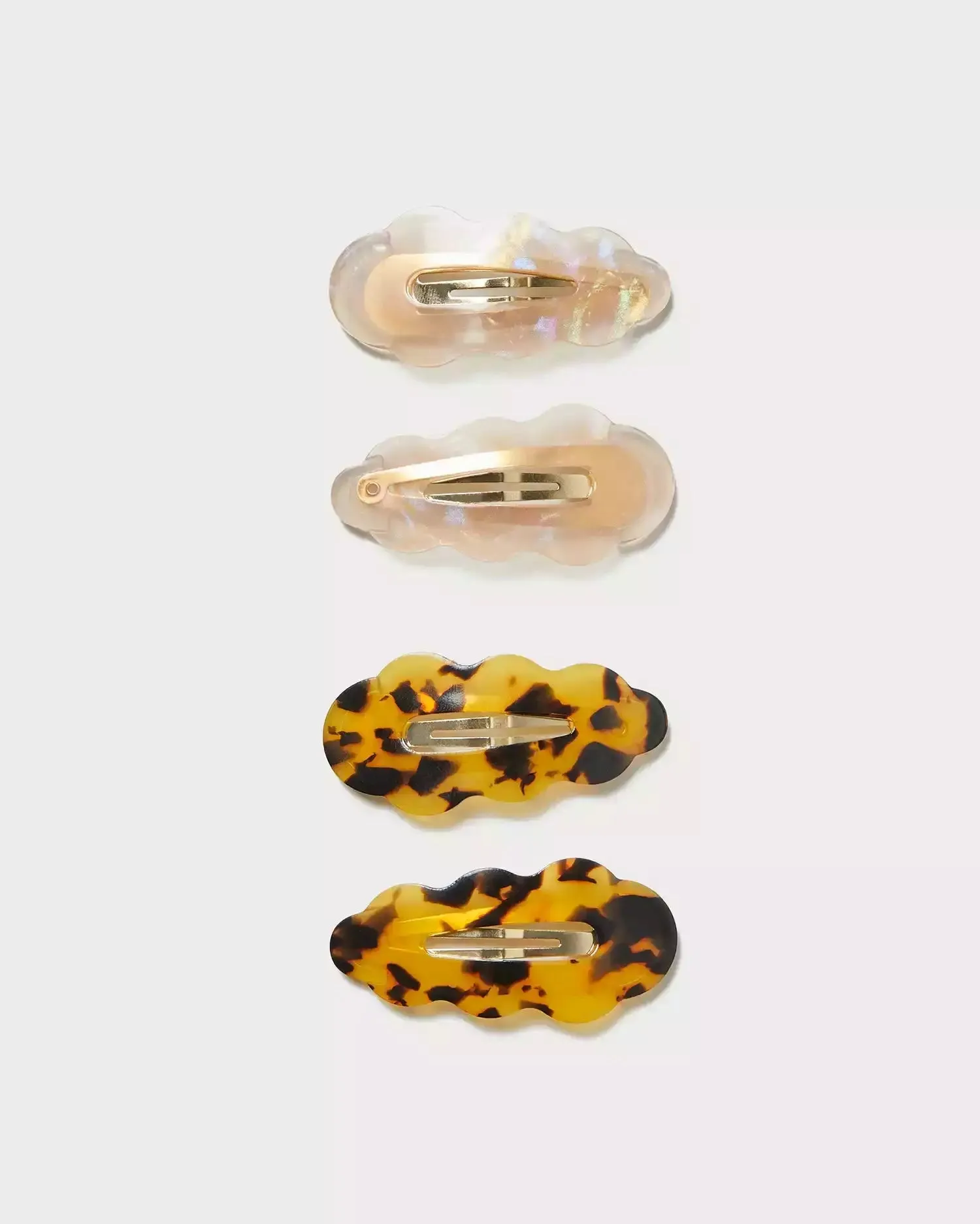 Amari Dune/Tortoiseshell Clip Set