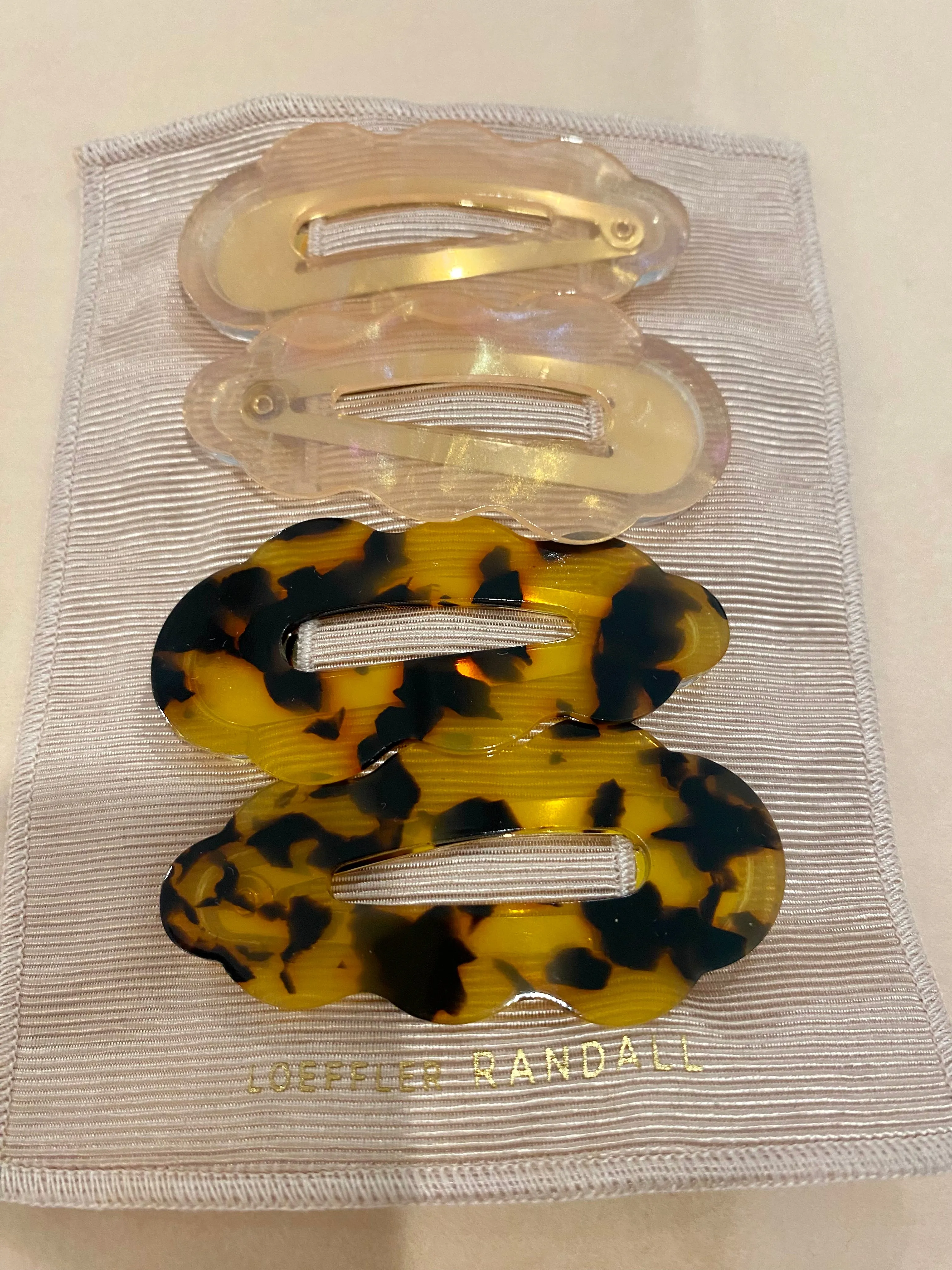 Amari Dune/Tortoiseshell Clip Set
