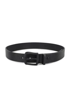 Antony Morato Boys Black Textured Belt