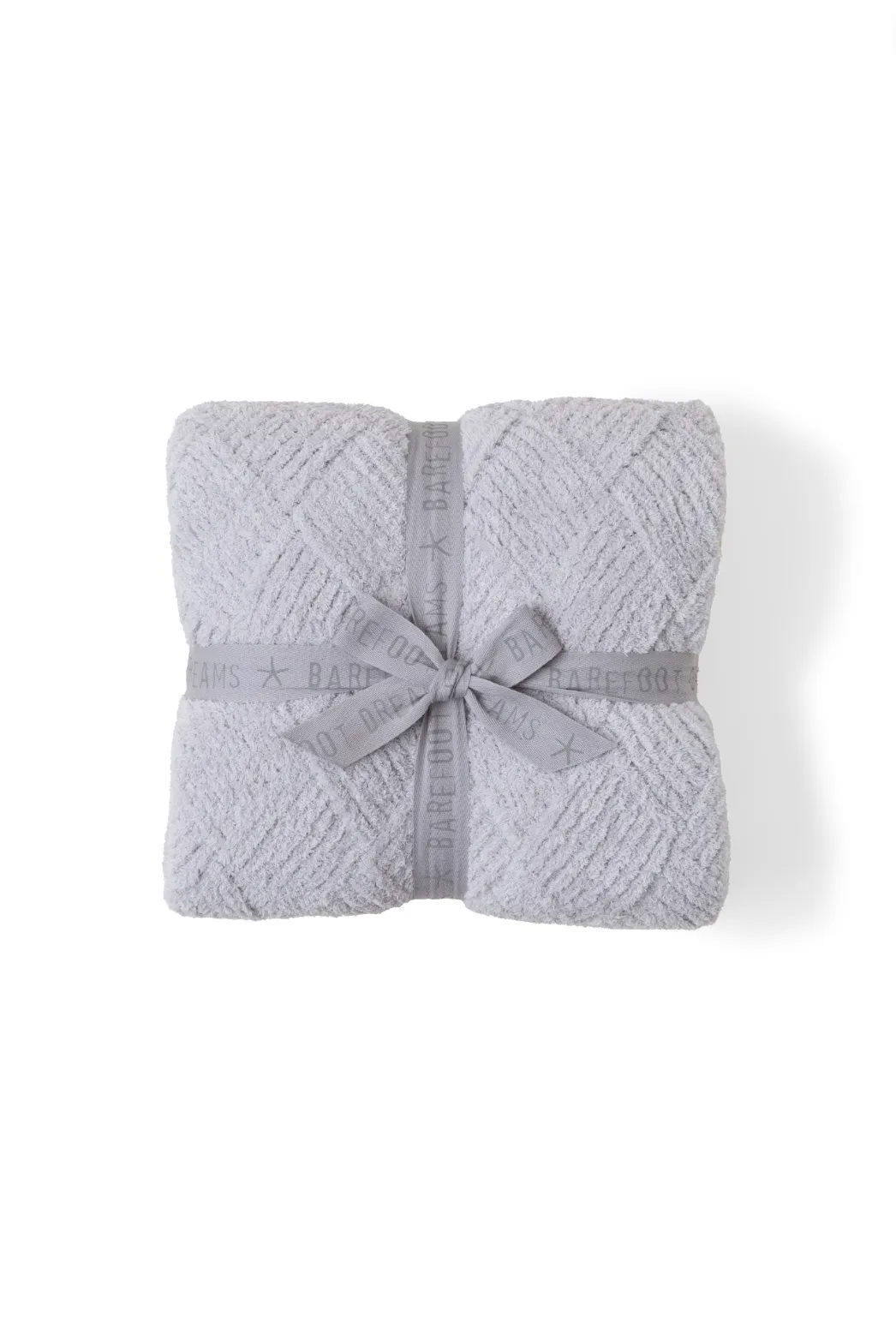 Barefoot Dreams Diamond Weave Blanket - Oyster