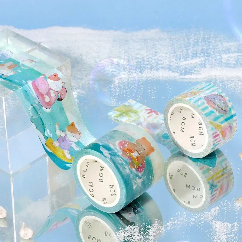 BGM Playing In The Sea Washi Tape