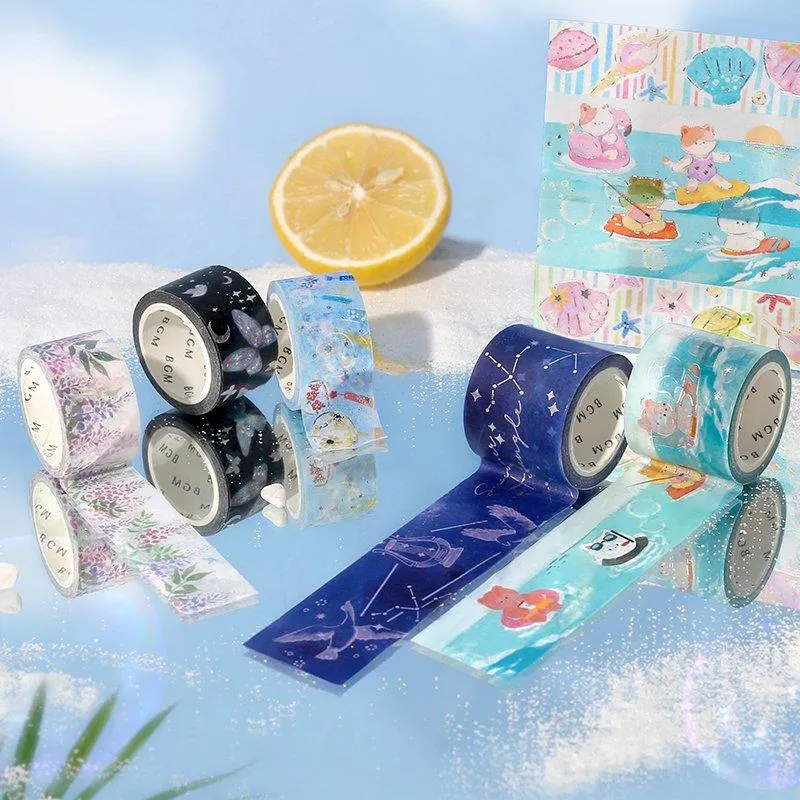 BGM Playing In The Sea Washi Tape