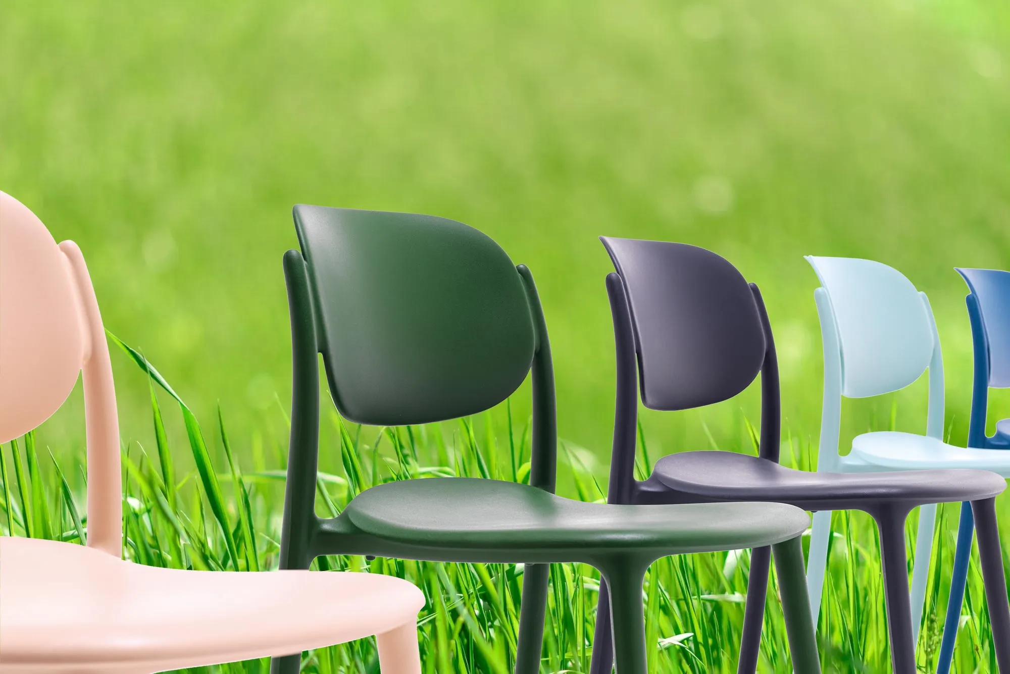 Boy Stackable Chair by Green