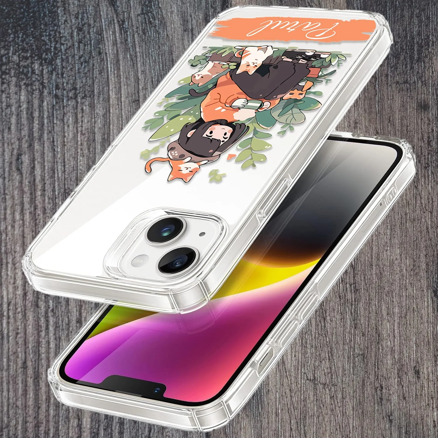 Cat Lover Customize Transparent Silicon Case For Realme/Narzo