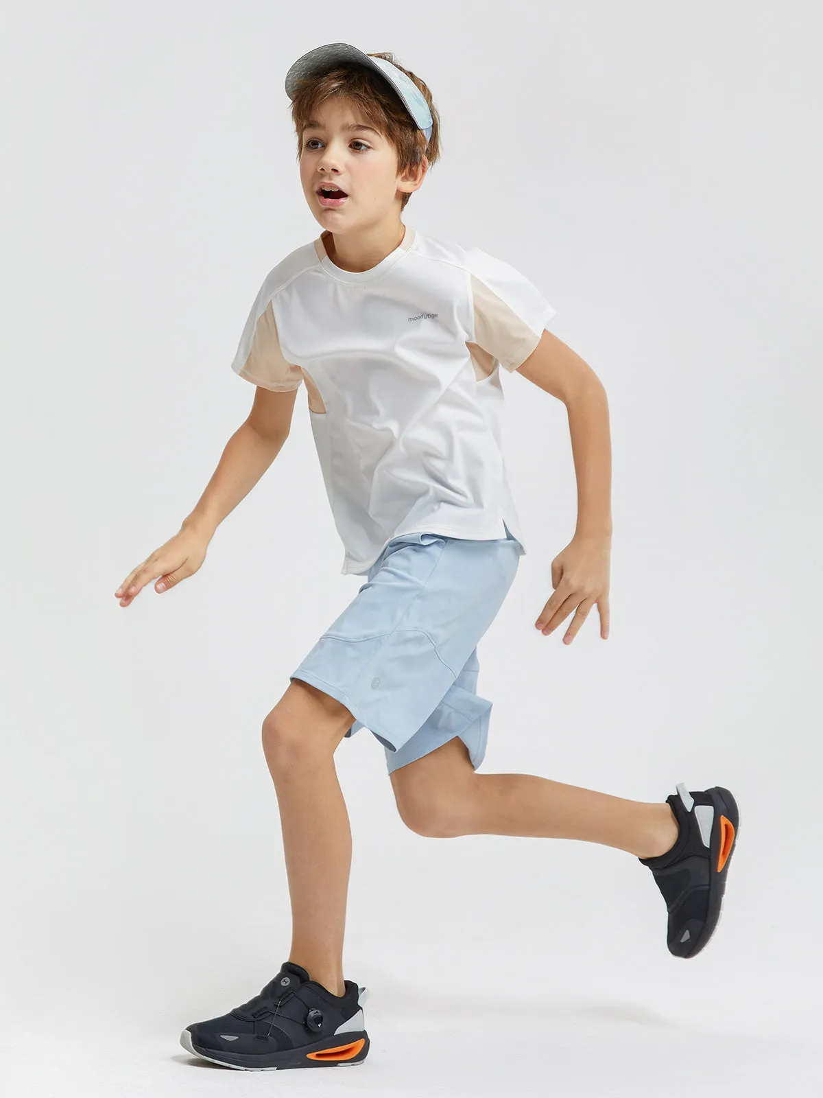 Color Blocking Short Sleeves