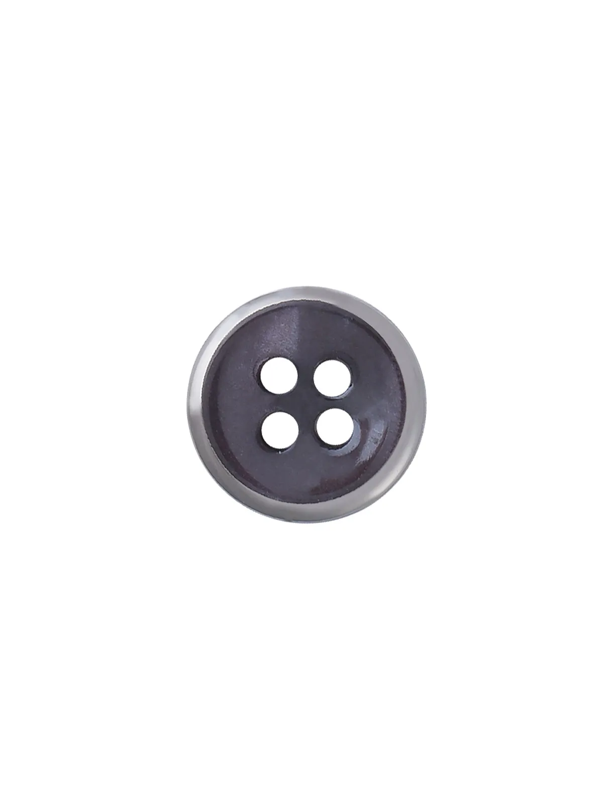 Decorative Round Shape 4-Hole 10mm Fancy Shirt Button