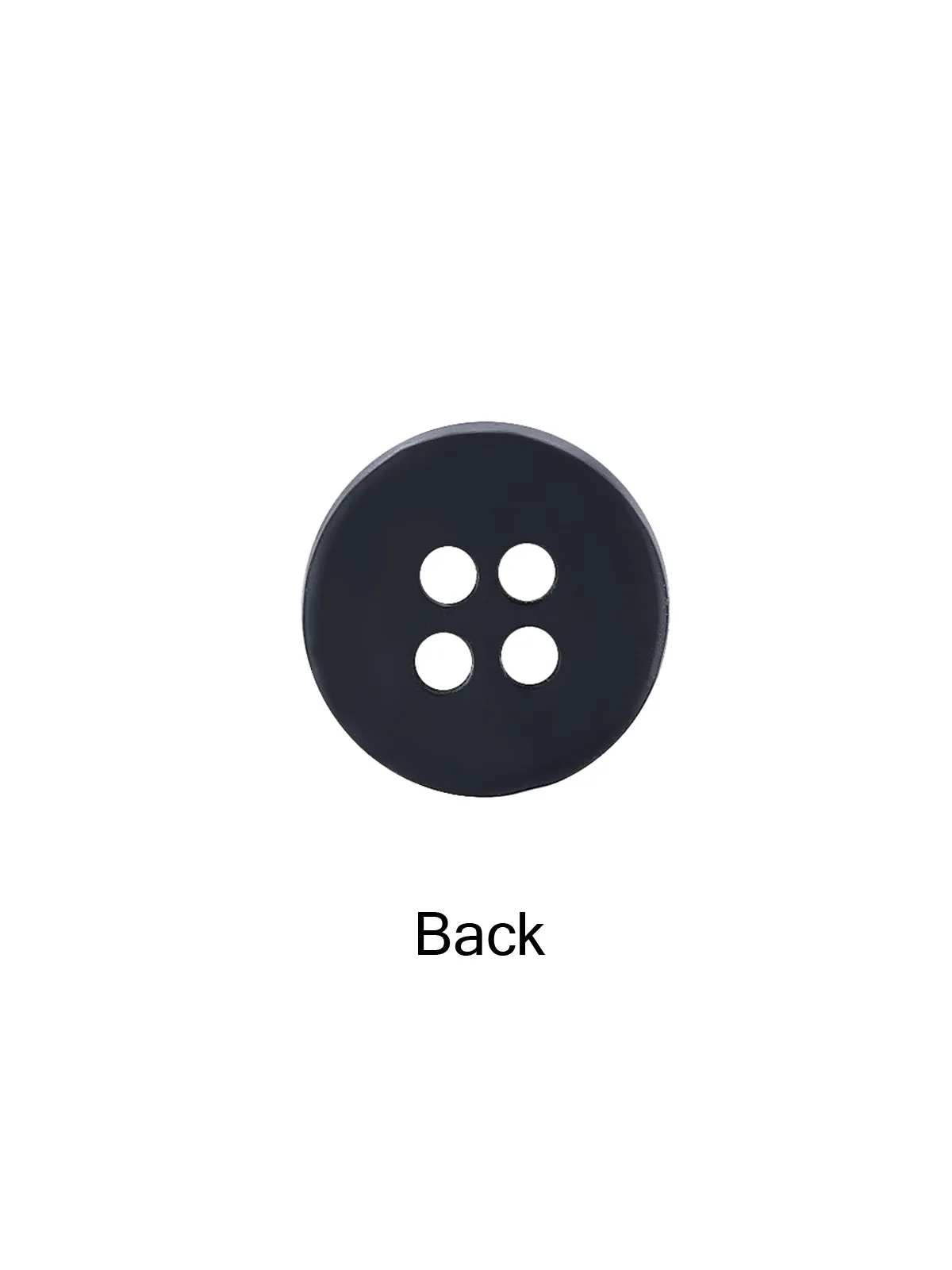 Decorative Round Shape 4-Hole 10mm Fancy Shirt Button