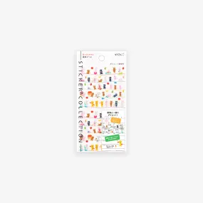 DIARY STICKERS  // ACHIEVEMENT DIET ANIMALS