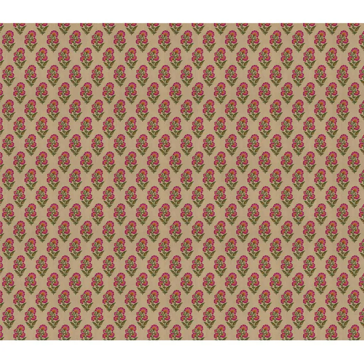 Indian Floral Theme Repeat Design Wallpaper, Luxury