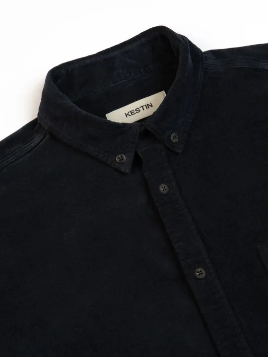 Kestin Raeburn Button Down Shirt Dark Navy