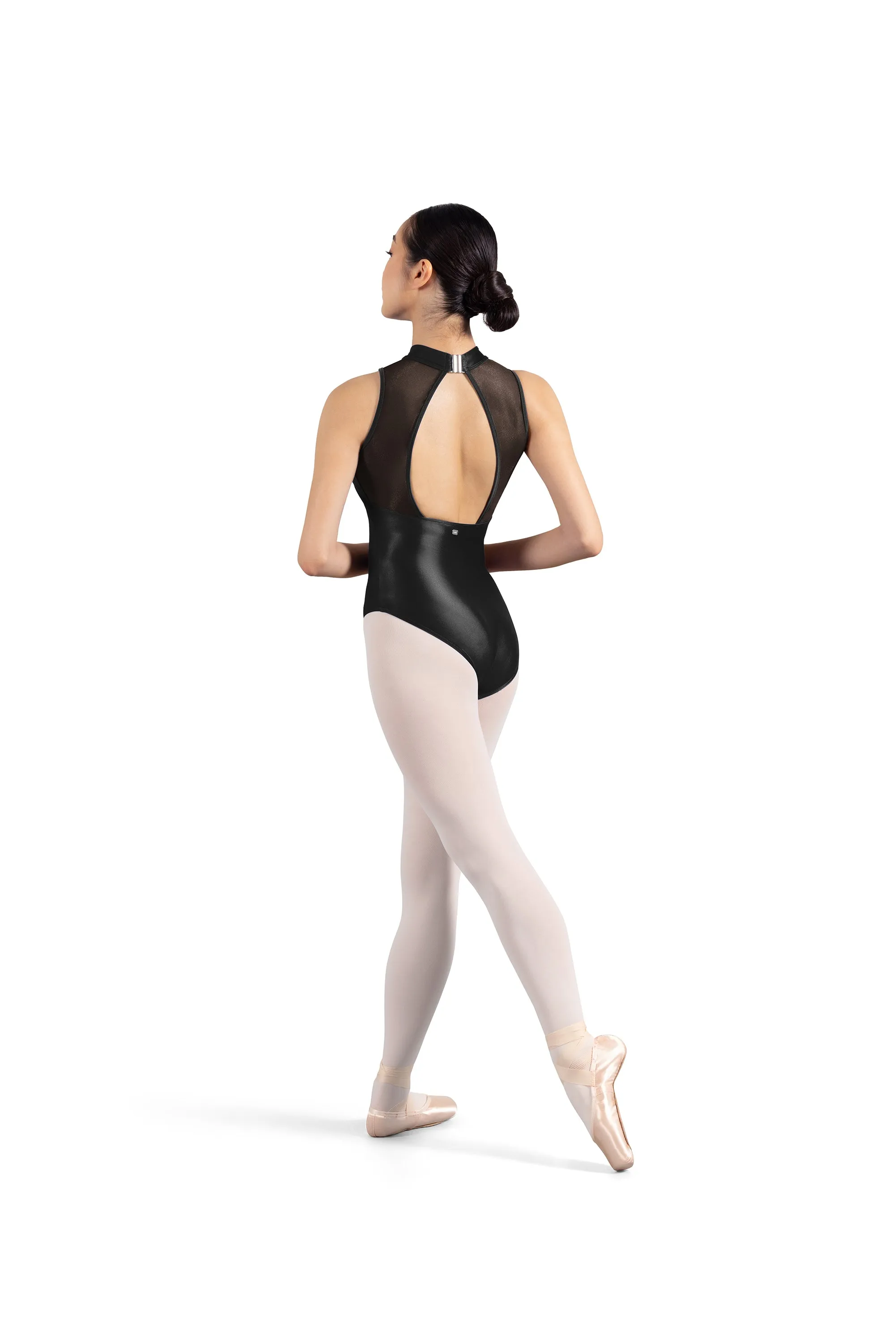 Mirella Glow Open Back Tank Leotard - Ladies