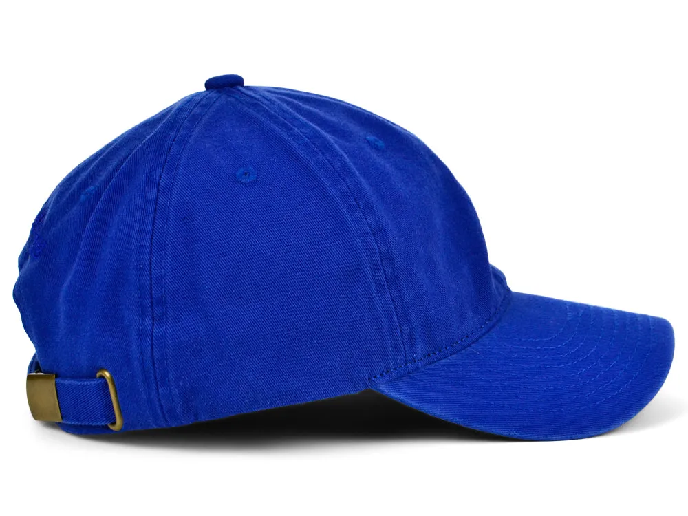 Mitchell & Ness Basic Blank Dad Hat - Royal Blue