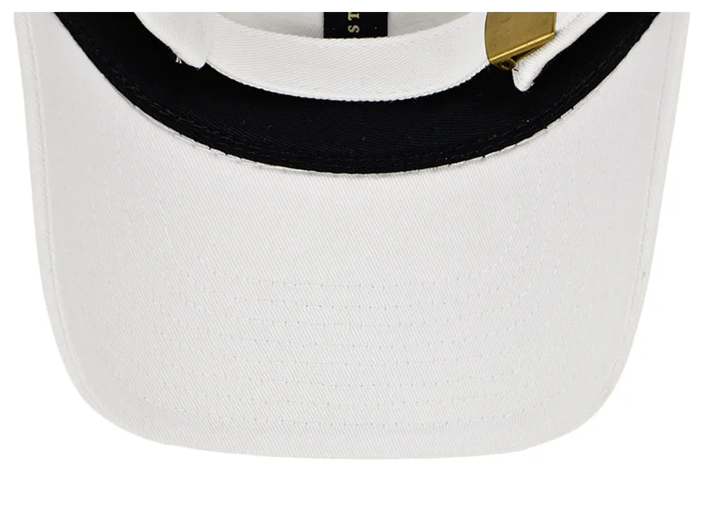 Mitchell & Ness Basic Blank Dad Hat - White