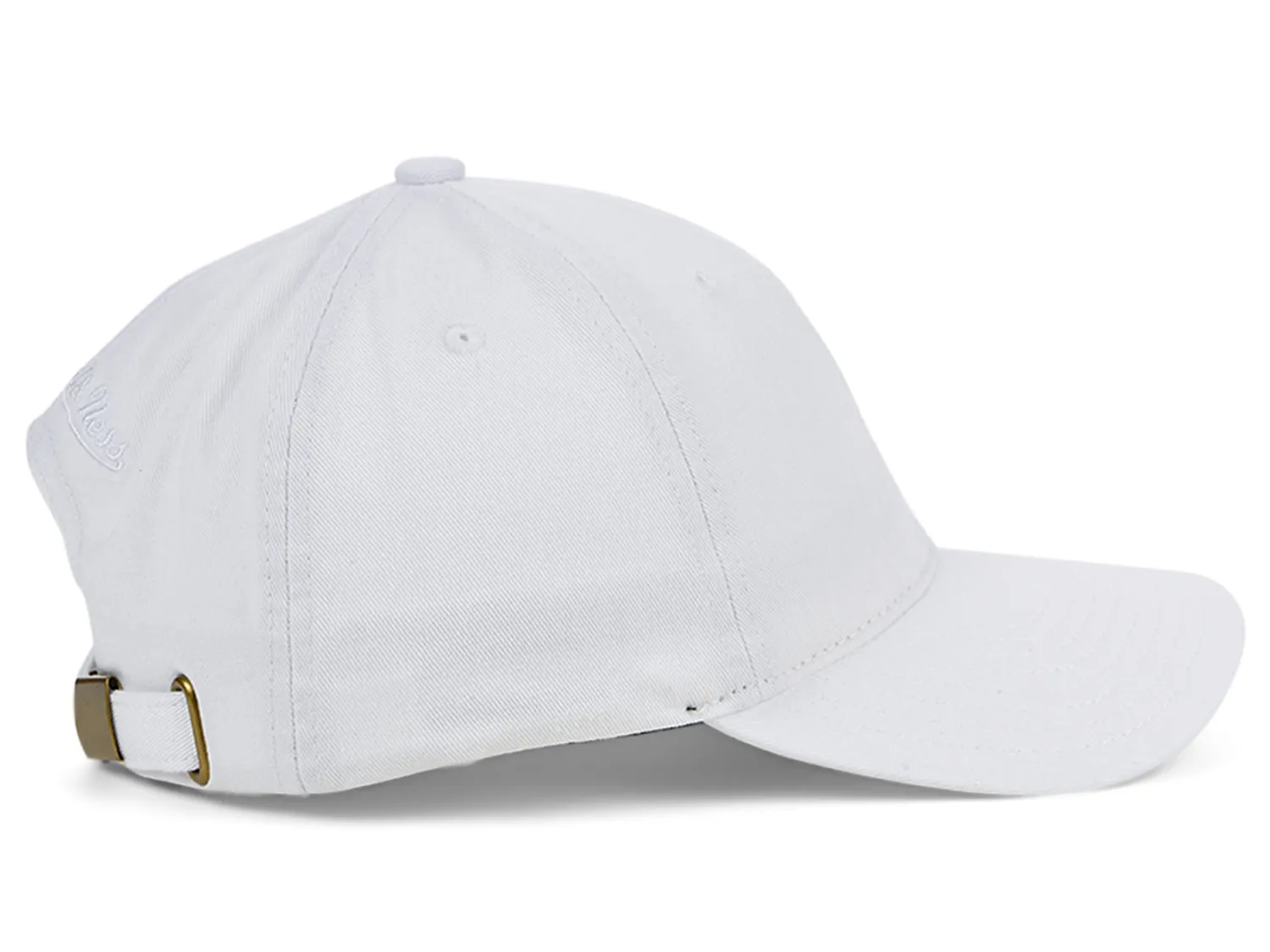 Mitchell & Ness Basic Blank Dad Hat - White