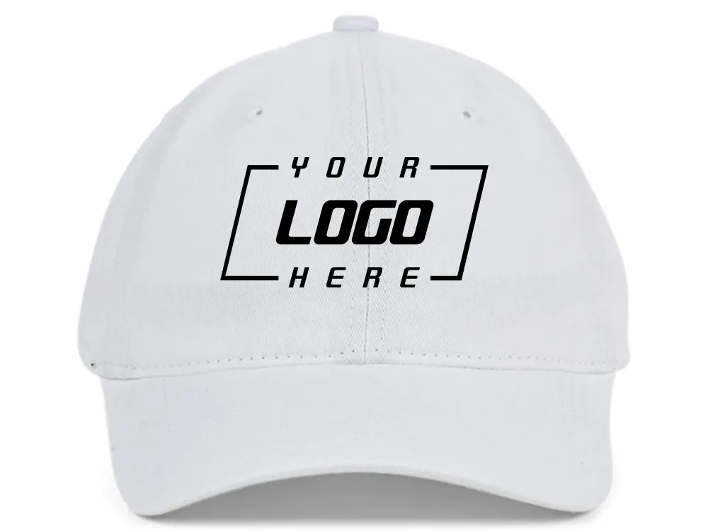 Mitchell & Ness Basic Blank Dad Hat - White