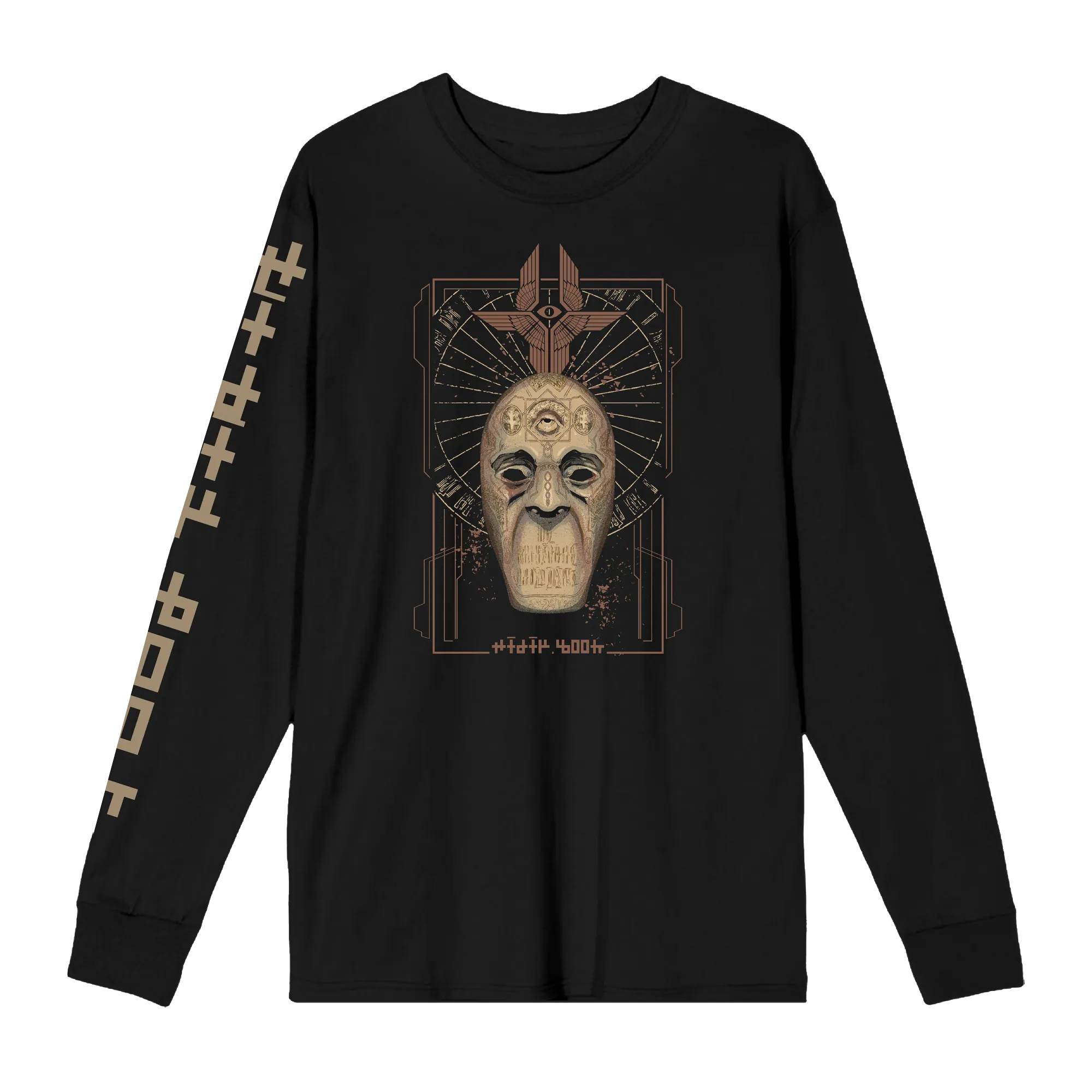 Priest Mask Black Long Sleeve