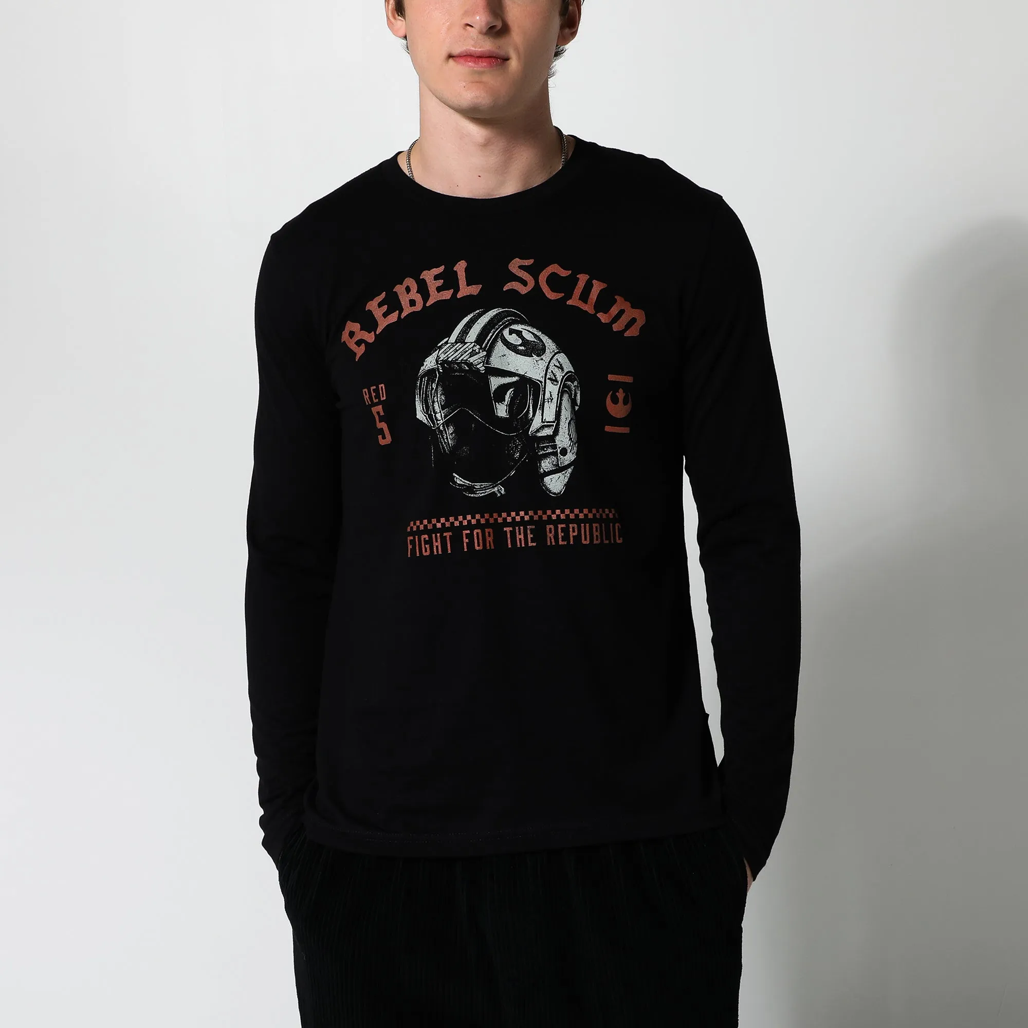 Rebel Scum Pilot Helmet Black Long Sleeve