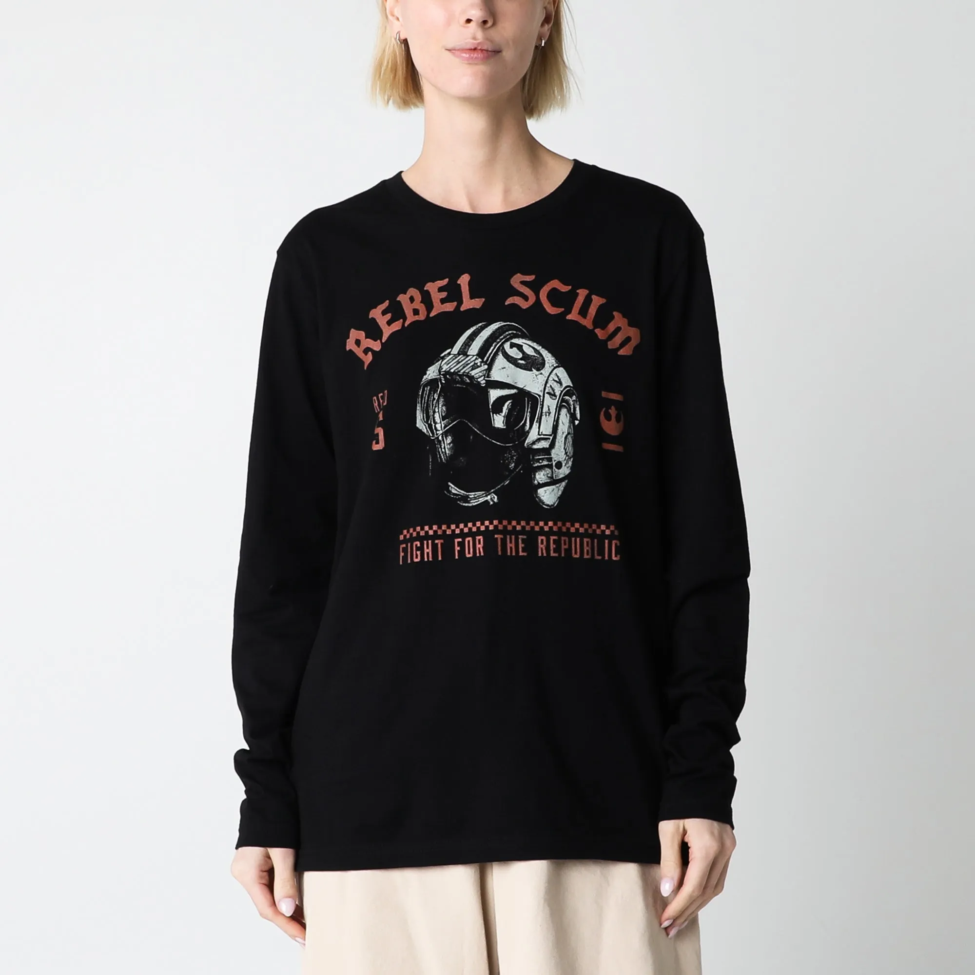 Rebel Scum Pilot Helmet Black Long Sleeve