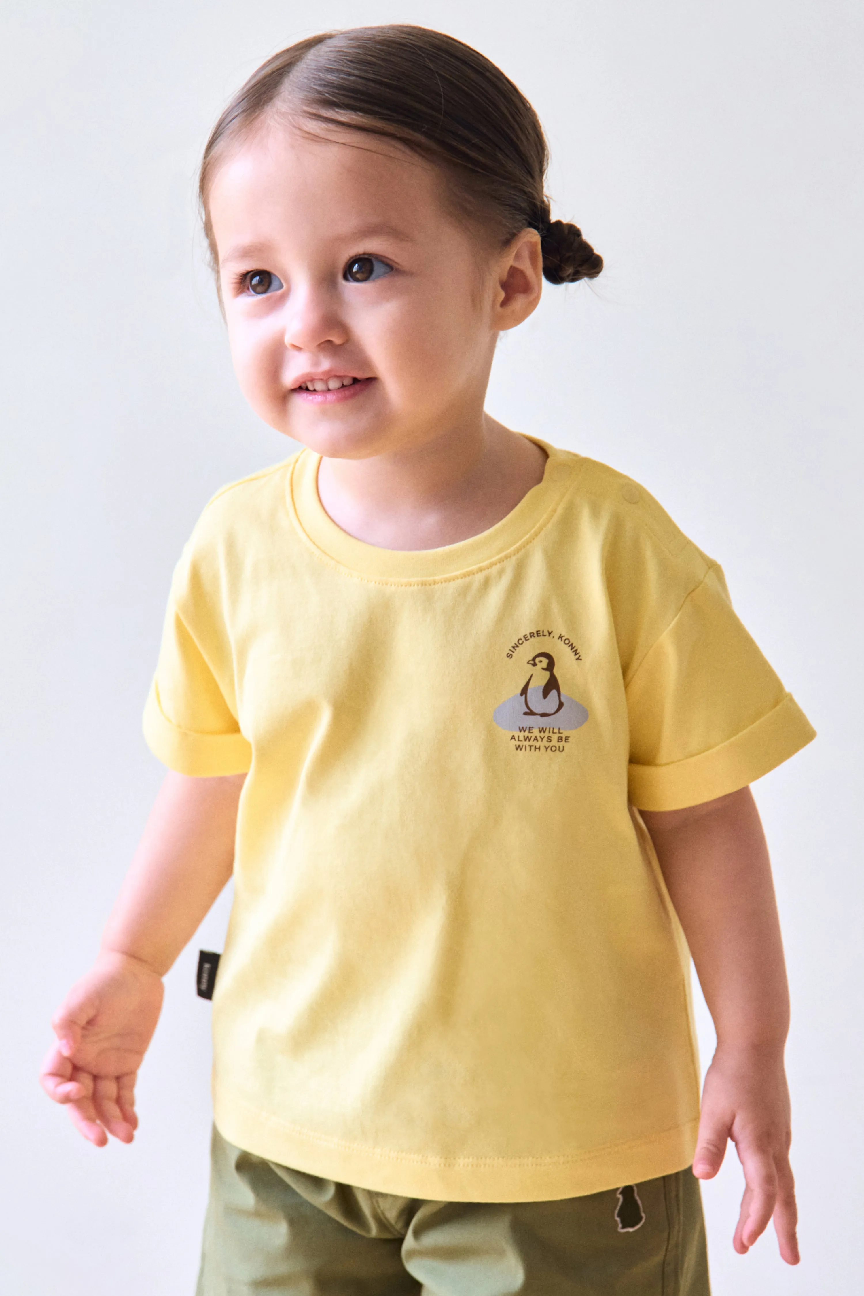 SUPIMA Soft-touch Short Sleeve Shirt (1-3Y)
