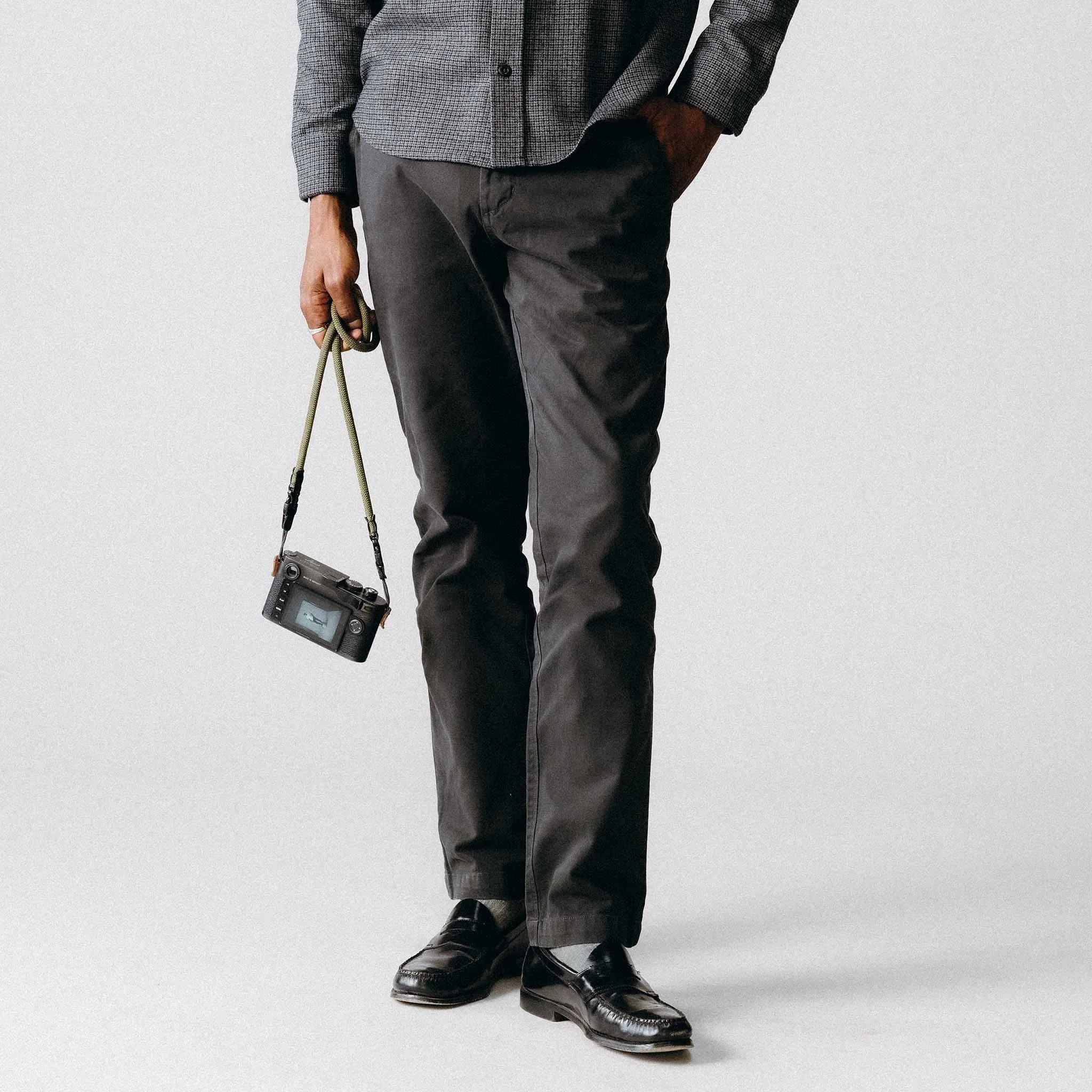 The Democratic Foundation Pant in Organic Faded Black