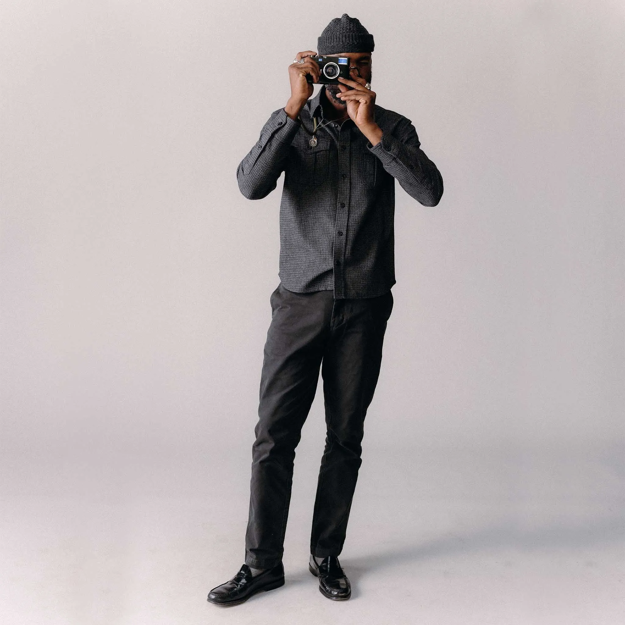 The Democratic Foundation Pant in Organic Faded Black