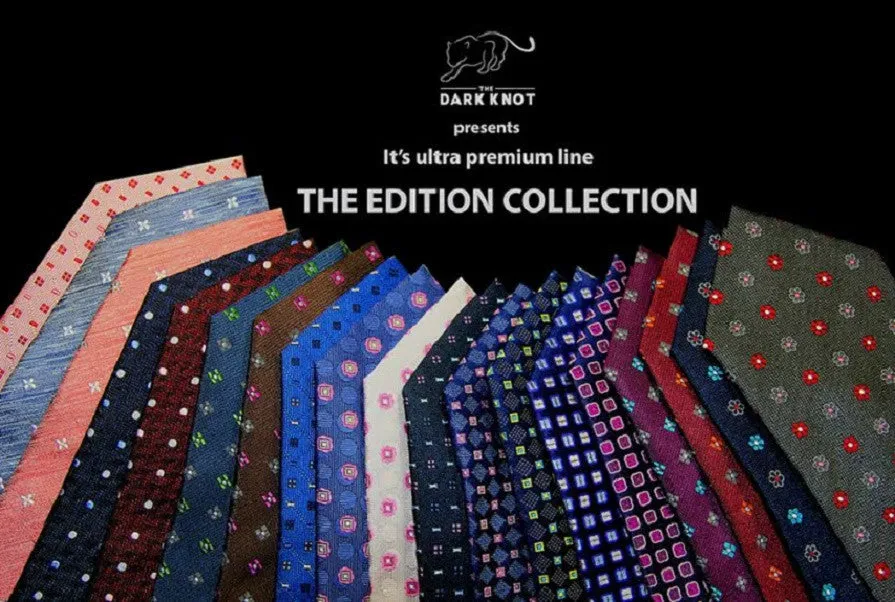 Three Ties, Pocket Squares and Lapel Flowers Starter Kit
