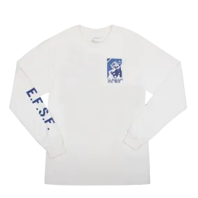 True Blue RX-78-2 White Long Sleeve